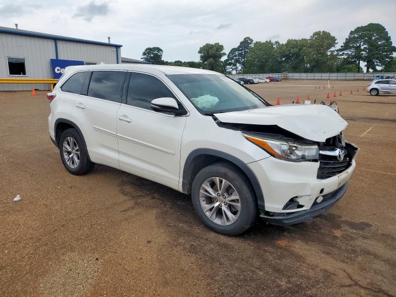 Vin: 5tdzkrfh2fs051976, lot: 56631815, toyota highlander le 20154