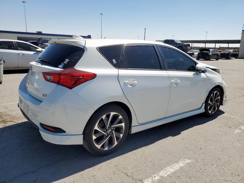 Vin: jtnkarje7gj514657, lot: 58160195, toyota scion 20163