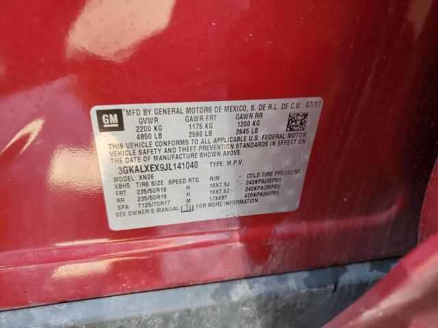 2018 GMC TERRAIN DE 3GKALXEX9JL141040