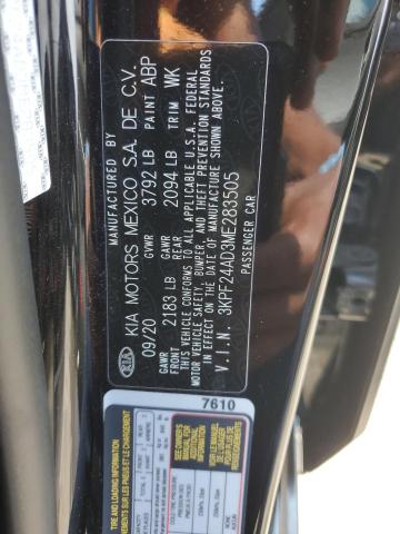 2021 KIA FORTE FE - 3KPF24AD3ME283505
