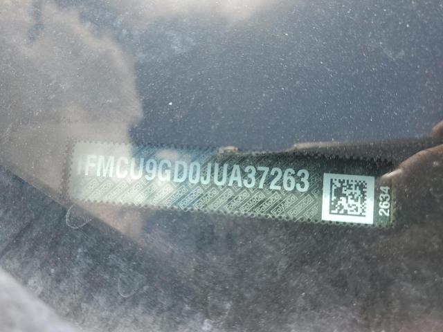 2018 FORD ESCAPE SE - 1FMCU9GD0JUA37263