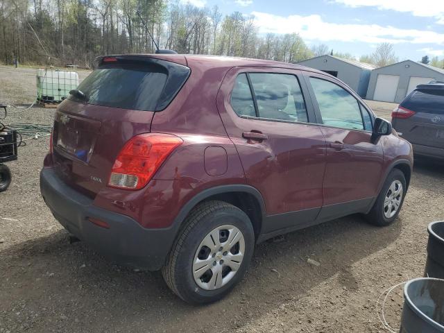 Vin: 3gncjksb4fl239011, lot: 55813515, chevrolet trax ls 20153