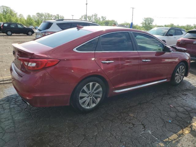 Vin: 5npe34af6fh256680, lot: 56546665, hyundai sonata sport 20153