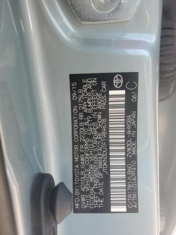 2015 TOYOTA PRIUS - JTDKN3DU1F1989678