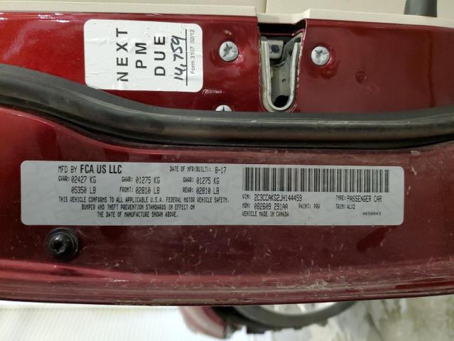 2018 CHRYSLER 300 LIMITE 2C3CCAKG2JH144459
