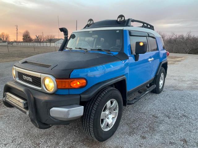 TOYOTA FJ CRUISER 2007 blue 4dr spor gas JTEBU11F970061326 photo #3