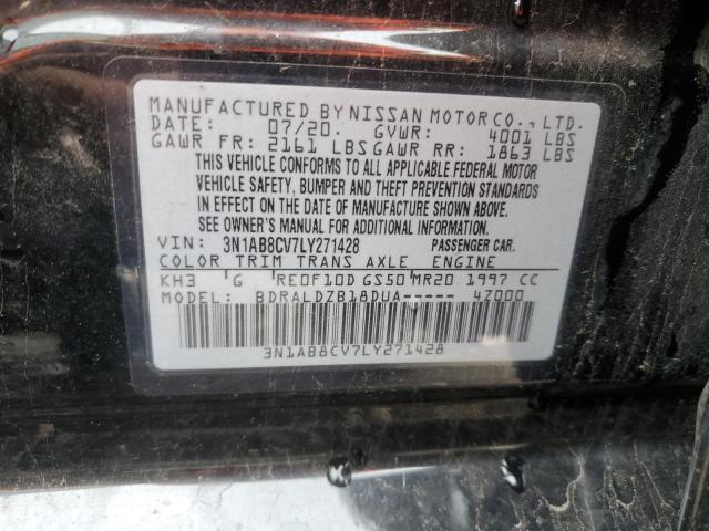 2020 NISSAN SENTRA SV - 3N1AB8CV7LY271428