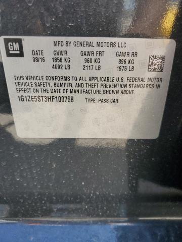 2017 CHEVROLET MALIBU LT - 1G1ZE5ST3HF100768