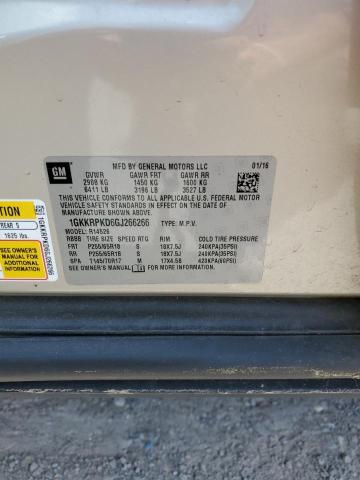 2016 GMC ACADIA SLE 1GKKRPKD6GJ266266
