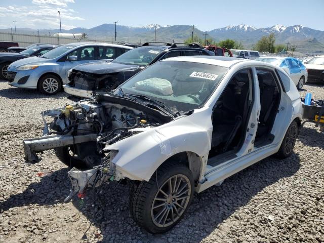 SUBARU IMPREZA WR 2013 white  gas JF1GR7E68DG856935 photo #1