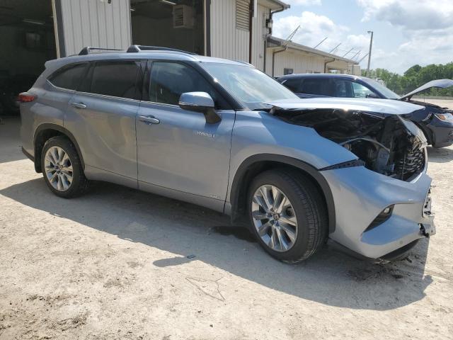 Vin: 5tdxbrch7ms065638, lot: 56914045, toyota highlander hybrid limited 20214