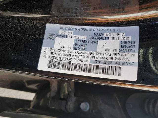 2020 MAZDA 3 SELECT 3MZBPACL0LM130956