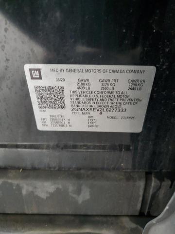 2020 CHEVROLET EQUINOX LS - 2GNAXSEV2L6277333