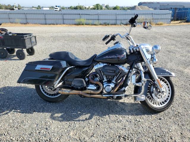 HARLEY-DAVIDSON FLHR 2009 black road/str gas 1HD1FB4369Y621761 photo #1
