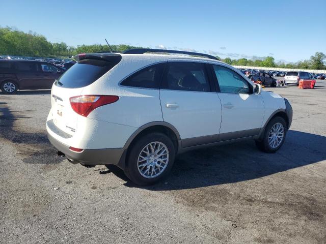 HYUNDAI VERACRUZ G 2010 white  gas KM8NUDCC0AU103920 photo #4