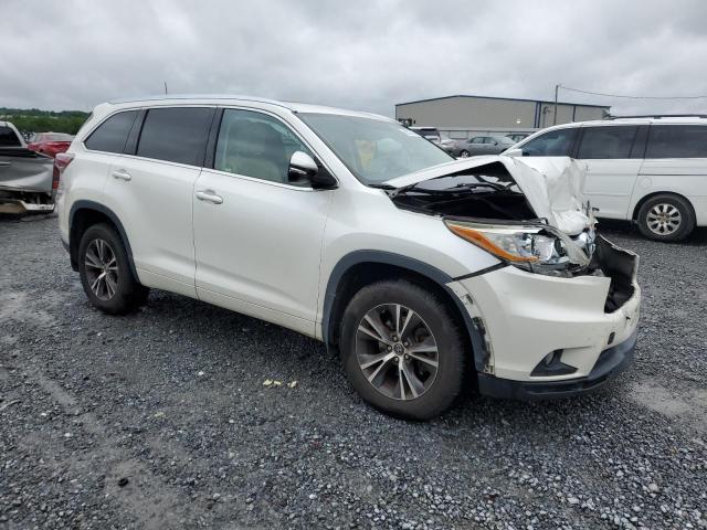 Vin: 5tdjkrfh8gs321971, lot: 58327995, toyota highlander xle 20164