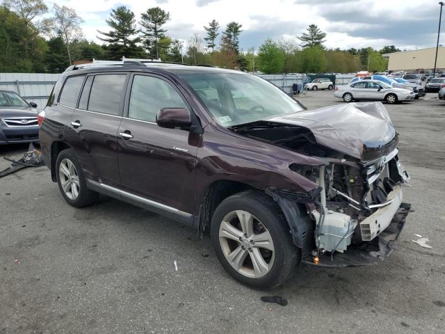 Vin: 5tddk3eh3ds211725, lot: 56101115, toyota highlander limited 20134