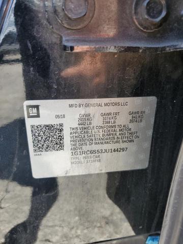 2018 CHEVROLET VOLT LT - 1G1RC6S53JU144297