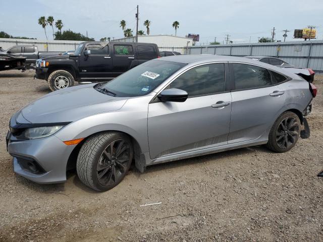 Vin: 2hgfc2f82kh598599, lot: 55436955, honda civic sport 2019 img_1