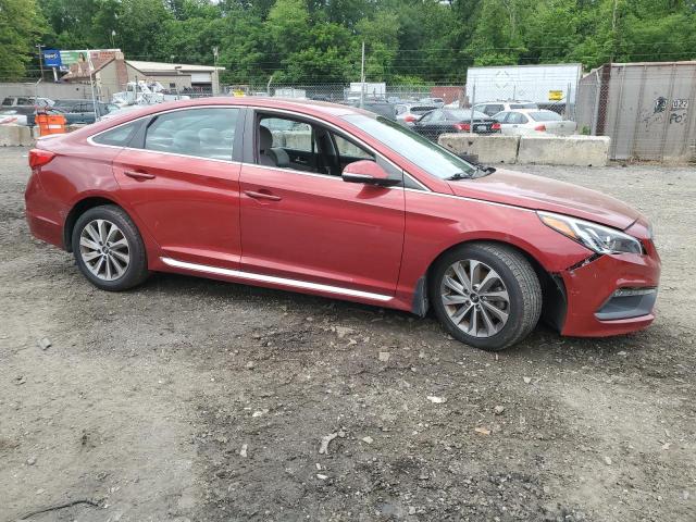 Vin: 5npe34af2gh279195, lot: 57141445, hyundai sonata sport 20164