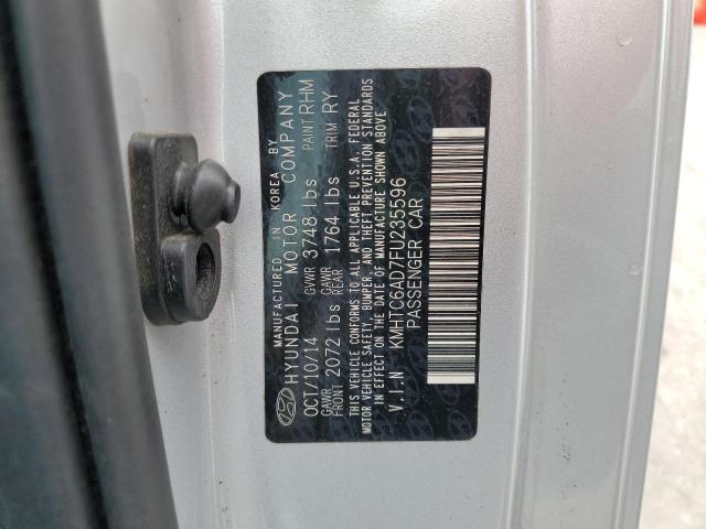kmhtc6ad7fu235596 - 2015 Hyundai Veloster - #55461305