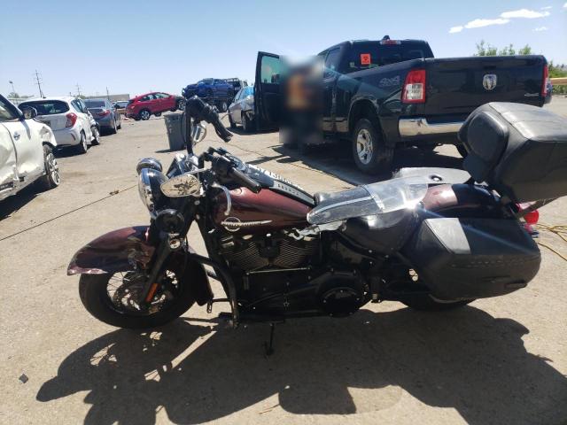 HARLEY-DAVIDSON FLHC HERIT 2018 maroon  gas 1HD1YAJ13JC031977 photo #4