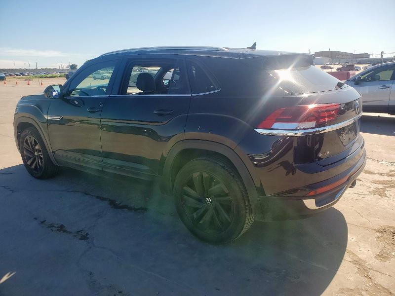 VOLKSWAGEN ATLAS CROS 2022 black  gas 1V2WE2CA5NC200212 photo #3