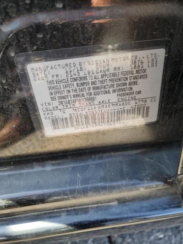 2019 NISSAN SENTRA S - 3N1AB7AP9KY268981