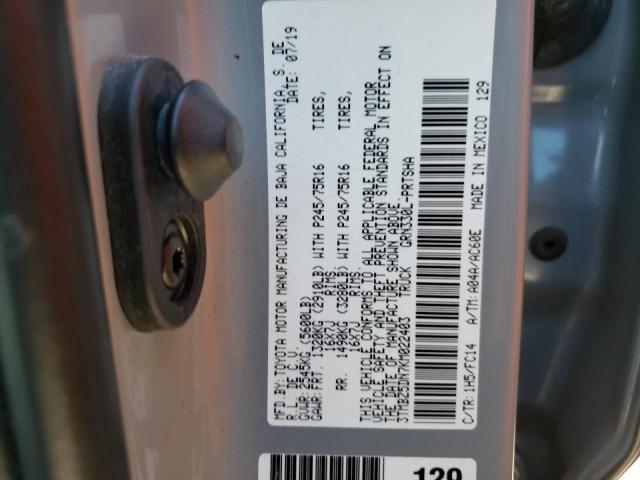 2019 TOYOTA TACOMA DOU - 3TMBZ5DN7KM022403