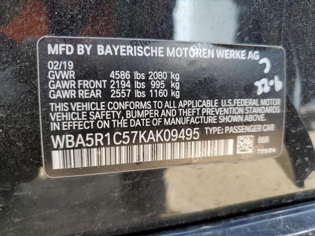 2019 BMW 330I - WBA5R1C57KAK09495