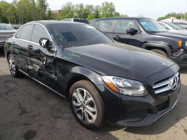 Vin: wddwf4kb3jr346335, lot: 56276735, mercedes-benz c-class 300 4matic 20184