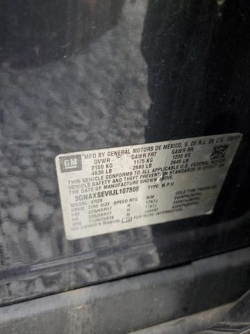 2018 CHEVROLET EQUINOX LT - 3GNAXSEV8JL107308