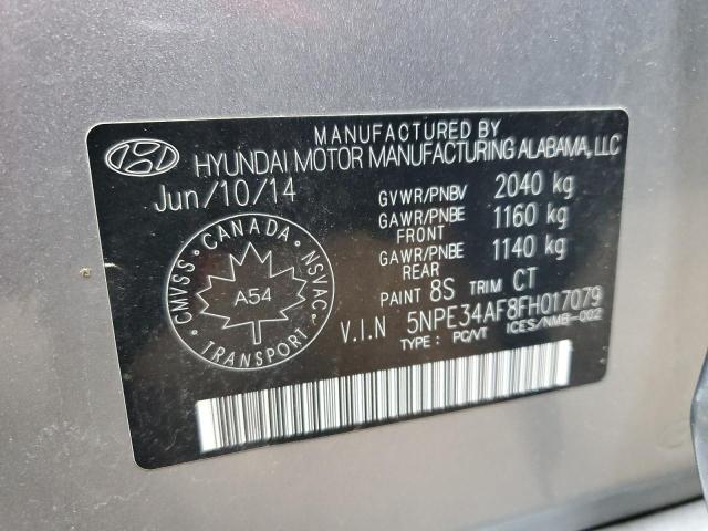 2015 HYUNDAI SONATA SPO - 5NPE34AF8FH017079