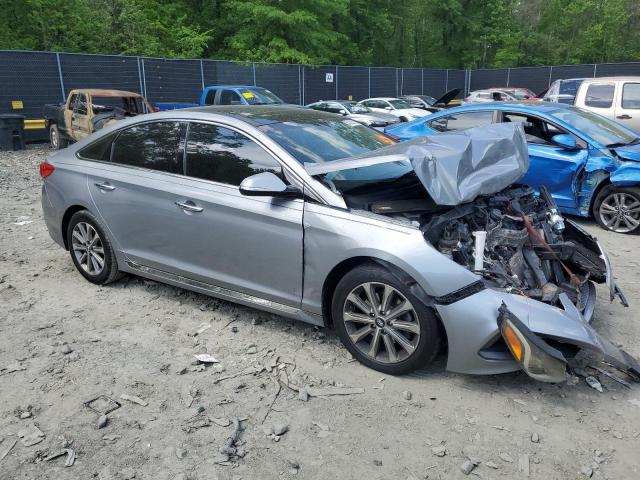 Vin: 5npe34af7gh289009, lot: 55352875, hyundai sonata sport 20164