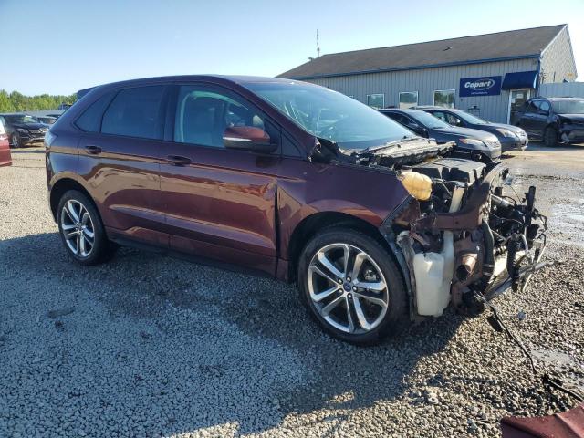 Vin: 2fmtk4apxfbb80195, lot: 57816815, ford edge sport 20154