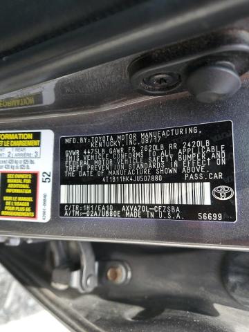 2018 TOYOTA CAMRY L 4T1B11HK4JU507880
