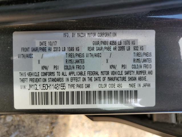 2017 MAZDA 6 SPORT - JM1GL1U50H1148155