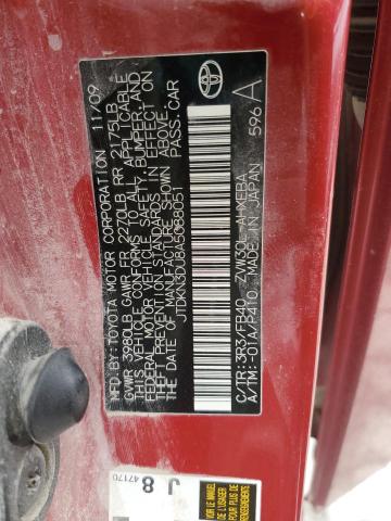 2010 TOYOTA PRIUS - JTDKN3DU8A5088051
