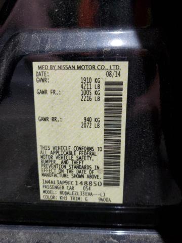 2015 NISSAN ALTIMA 2.5 - 1N4AL3AP9FC148850