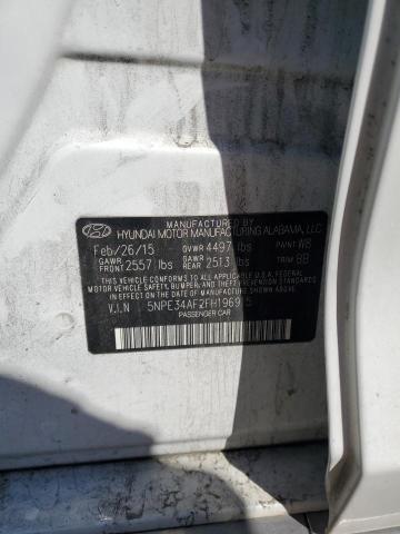 2015 HYUNDAI SONATA SPO - 5NPE34AF2FH196915