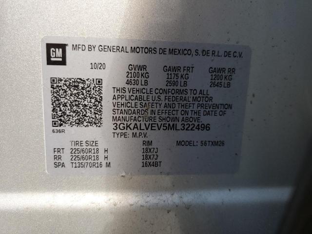 2021 GMC TERRAIN SL - 3GKALVEV5ML322496