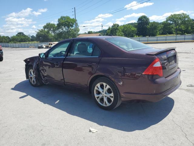 Vin: 3fahp0ha2cr347903, lot: 58095995, ford fusion se 20122