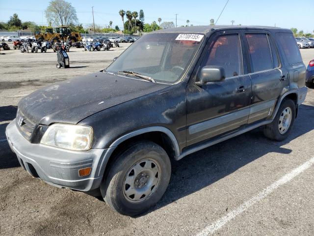 HONDA CR-V LX 1998 black  gas JHLRD1843WC061944 photo #1