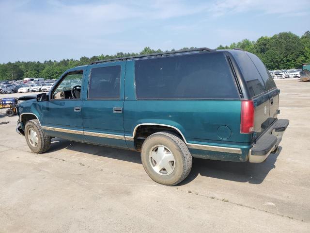 CHEVROLET SUBURBAN K 1997 green 4dr spor gas 3GNFK16RXVG114579 photo #3