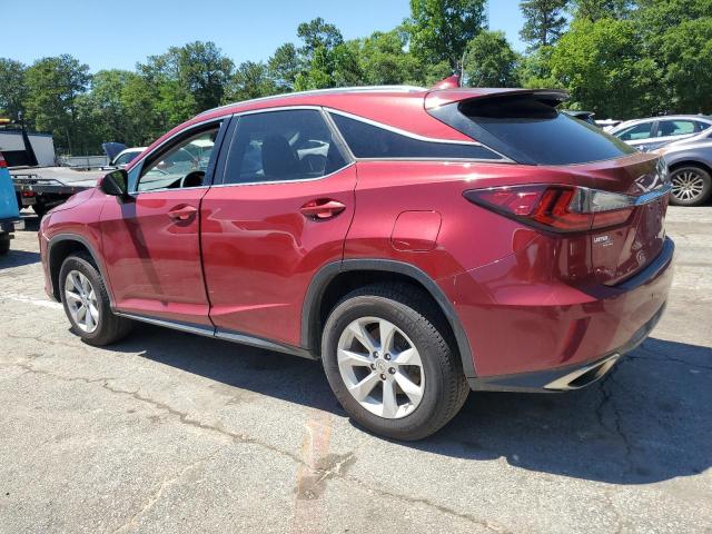 LEXUS RX 350 BAS 2016 red 4dr spor gas 2T2BZMCA0GC038706 photo #3
