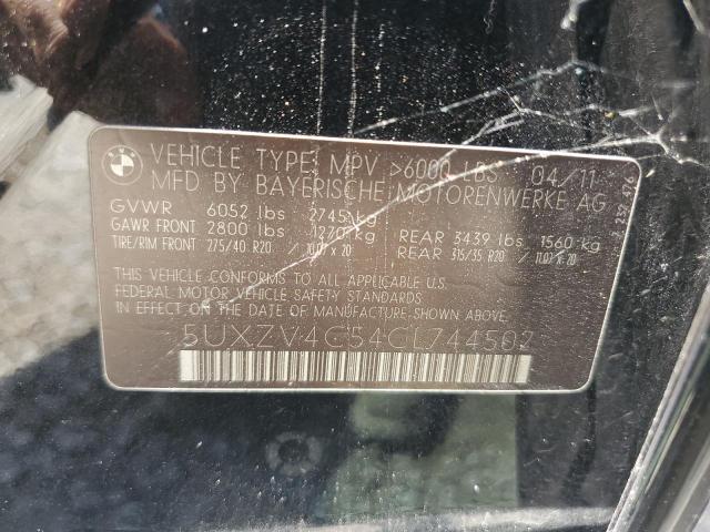 5uxzv4c54cl744502 - 2012 Bmw X5 Xdrive35i - #57828115