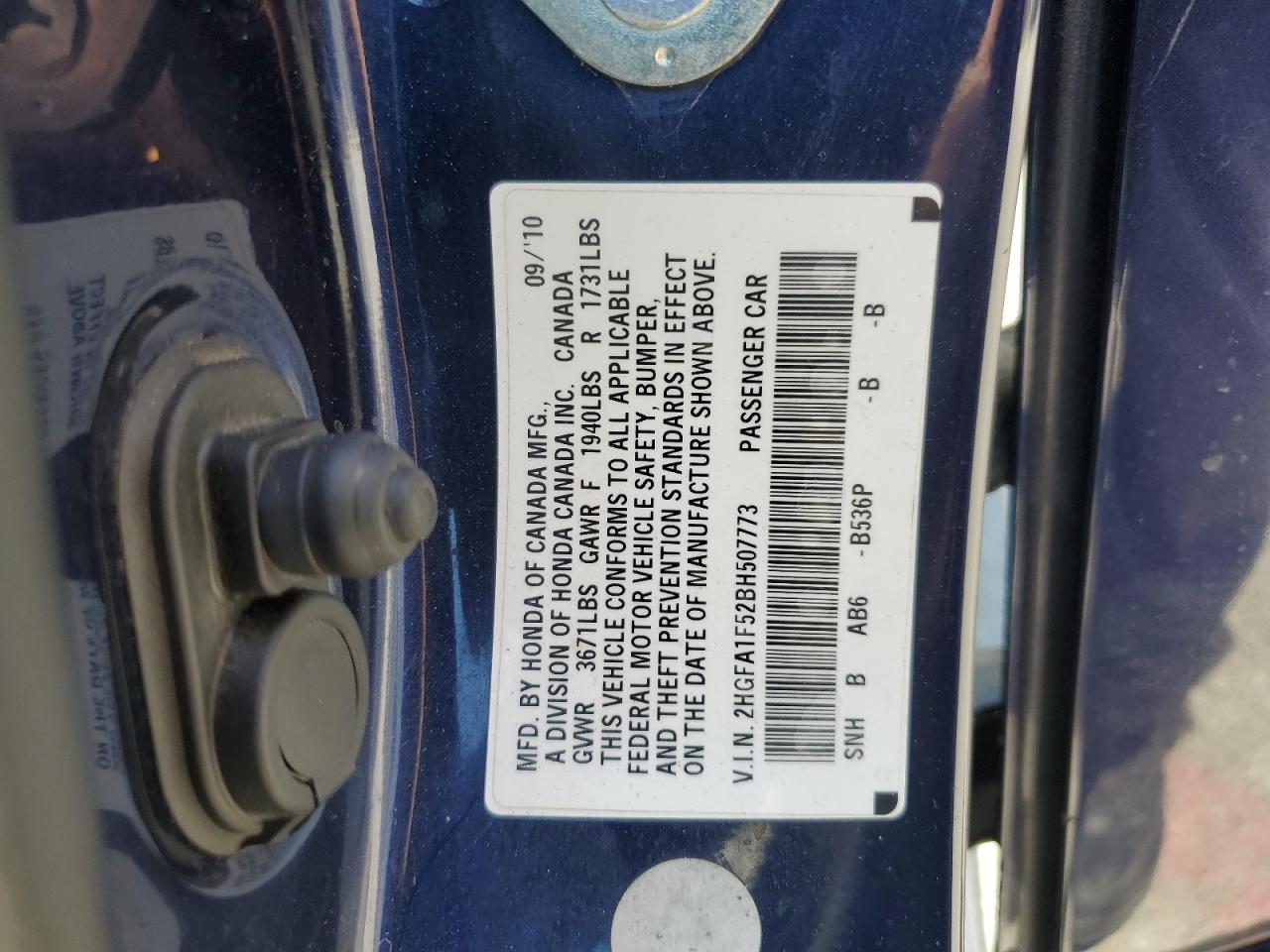 Honda Civic lx 2011