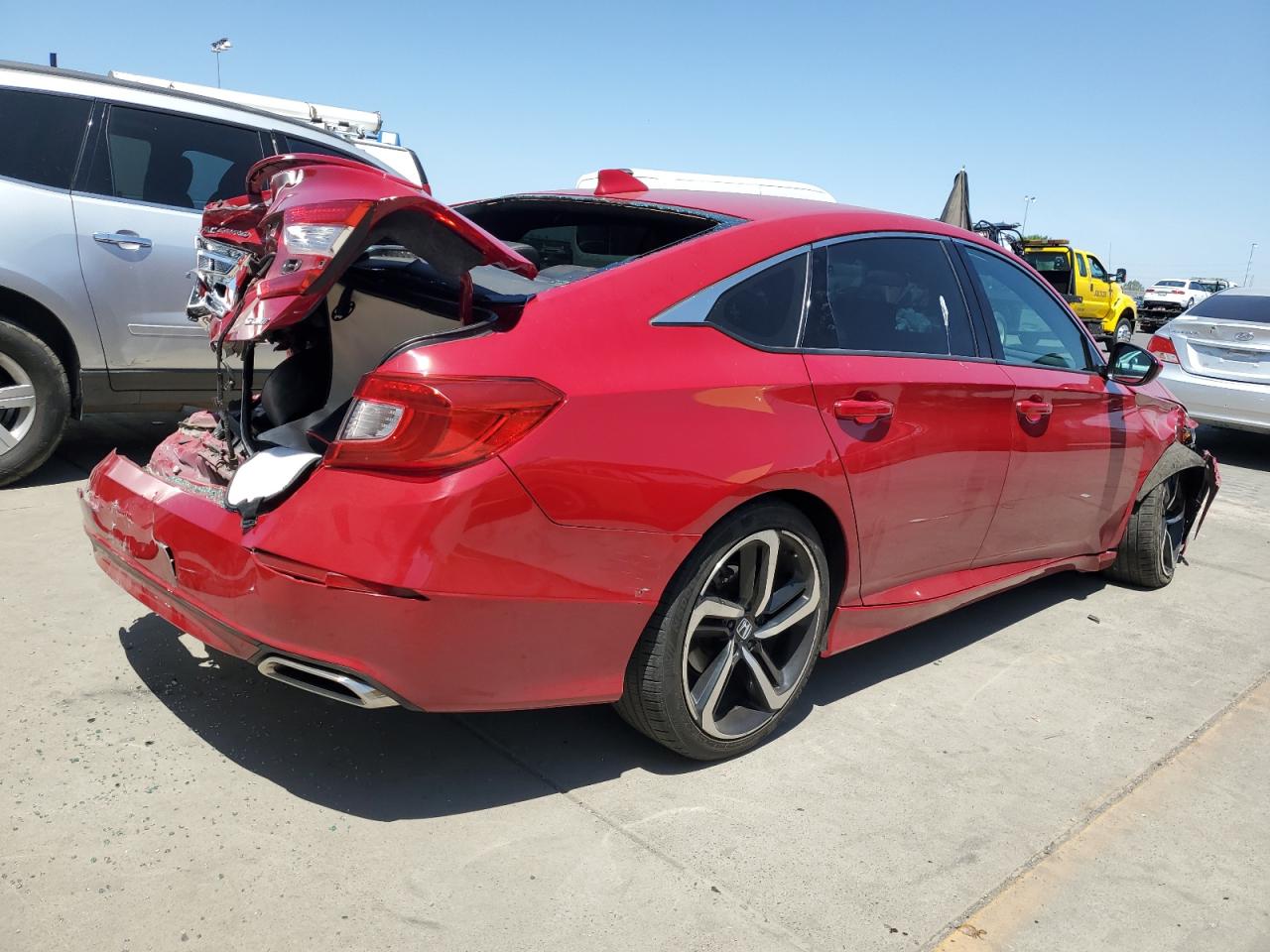 Lot #3208654317 2018 HONDA ACCORD SPO