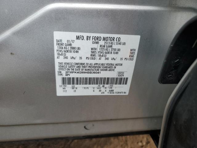 2017 FORD EDGE SE - 2FMPK4G99HBB36041