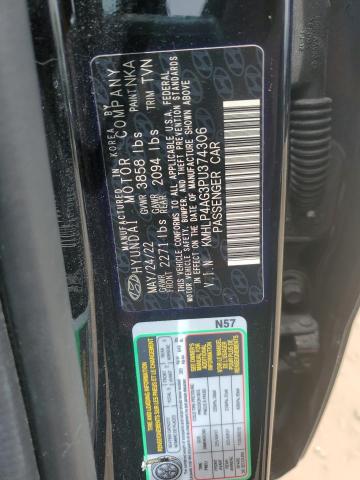 2023 HYUNDAI ELANTRA LI KMHLP4AG3PU374306